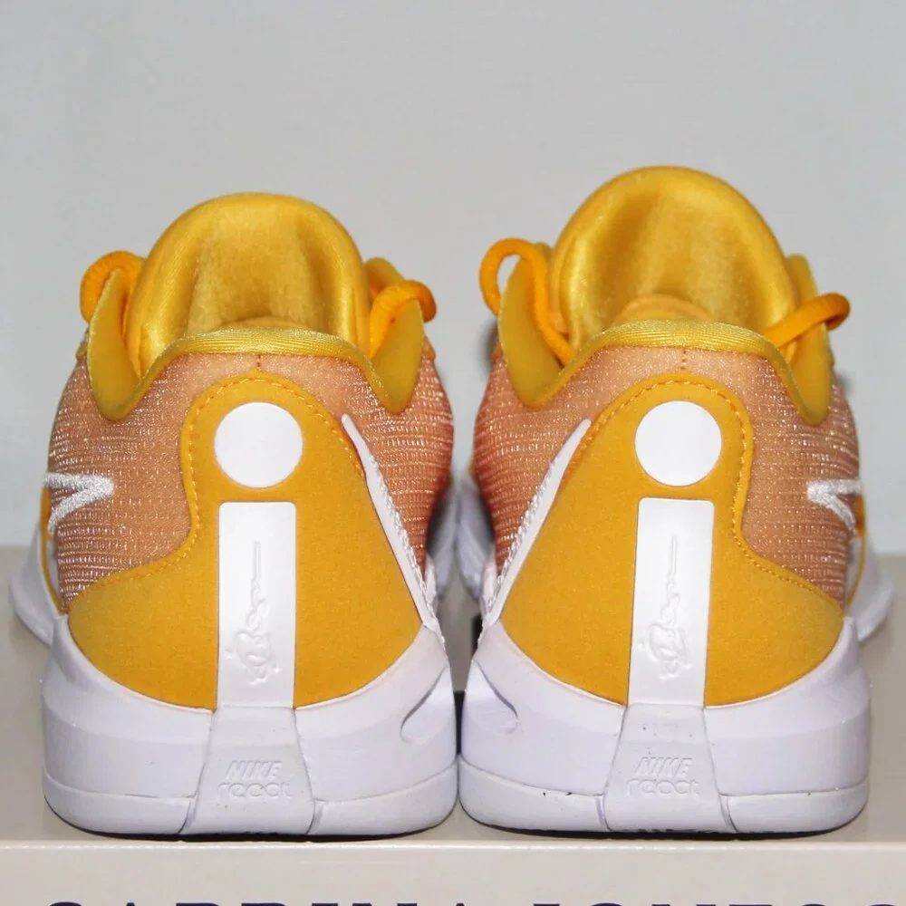 Nike Sabrina 1 TB University Gold Basketball Shoes Womens 7